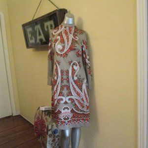 60s Mod Pop Art Dress Signed By Francis X Hip